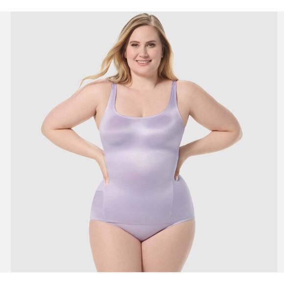 Brand New Ruby Ribbon Sculpt Women's Size 38 White Cami with Threads and Pocket - Picture 6 of 8